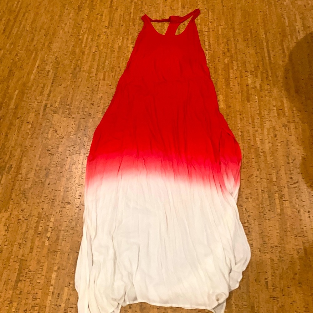 Beautiful ombré dress with slits on sides